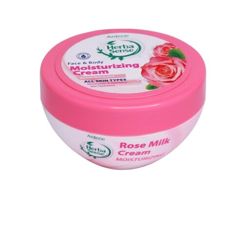 کرم مرطوب کننده رز و شیر آردن هرباسنس حجم ۱۵۰ml