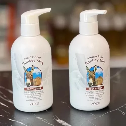 لوسیون بدن شیر الاغ زوزو zozo ا zozo