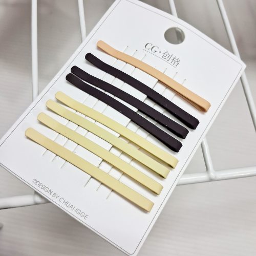 سنجاق سر فلزی مجموعه 8 تایی کد 02