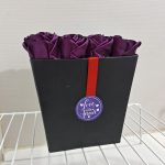 باکس گل رز بنفش - Image 2