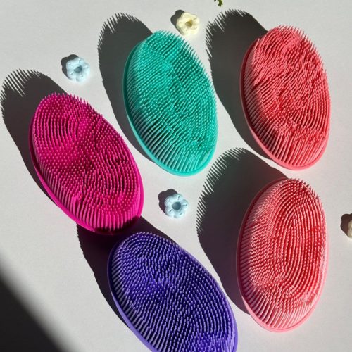 لیف سیلیکونی و ماساژور سر دوطرفه