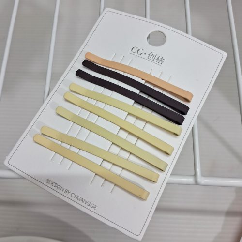 سنجاق سر فلزی مجموعه 8 تایی کد 011