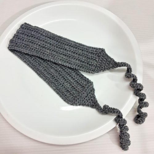 هدبند بافت زغالی