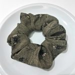 کش مو اسکرانچی گل سیاه