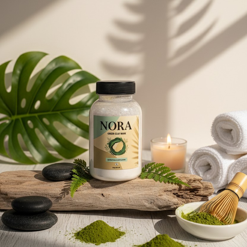 ماسک_خاک_رس_سبز